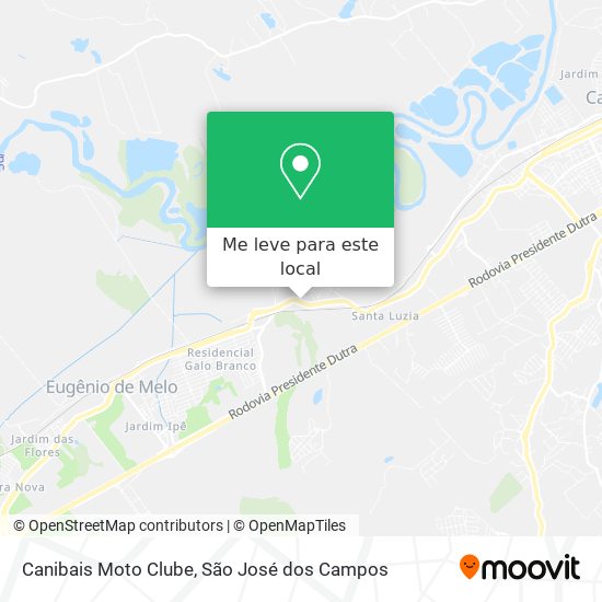 Canibais Moto Clube mapa