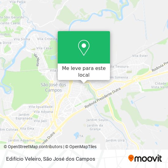 Edifício Veleiro mapa