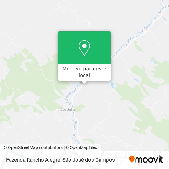 Fazenda Rancho Alegre mapa