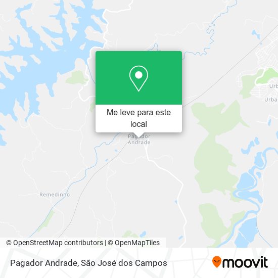 Pagador Andrade mapa