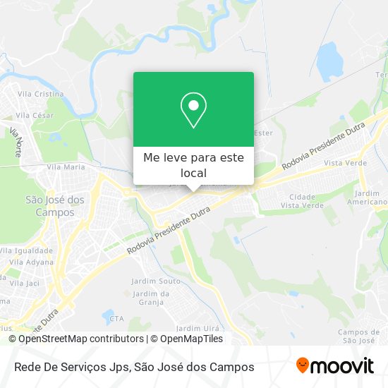 Rede De Serviços Jps mapa