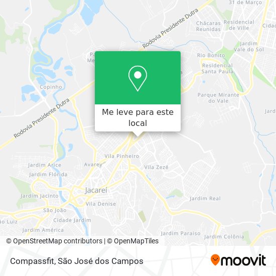 Compassfit mapa