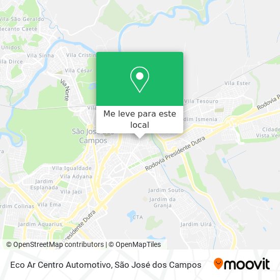Eco Ar Centro Automotivo mapa
