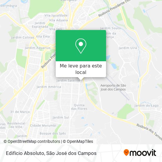 Edifício Absoluto mapa