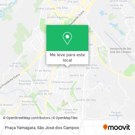 Praça Yamagata mapa