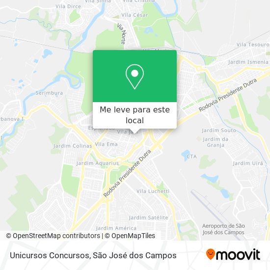 Unicursos Concursos mapa