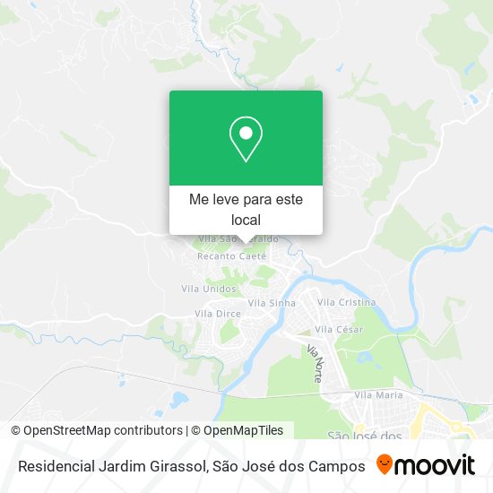 Residencial Jardim Girassol mapa