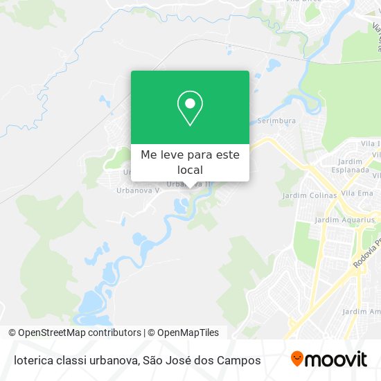 loterica classi urbanova mapa