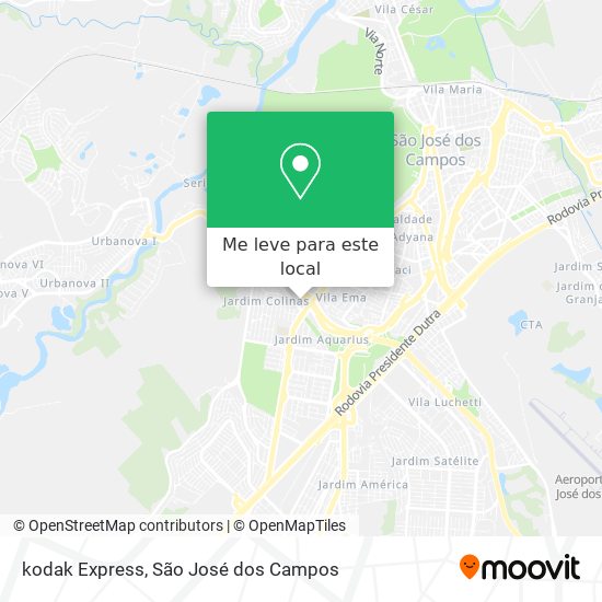 kodak Express mapa