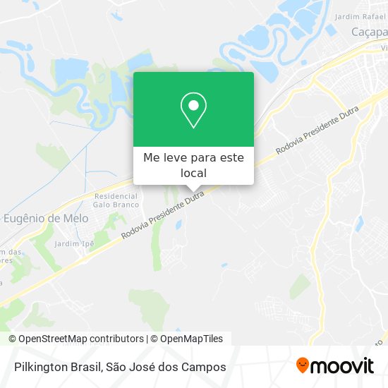 Pilkington Brasil mapa