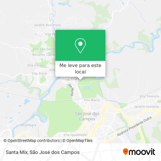 Santa Mix mapa