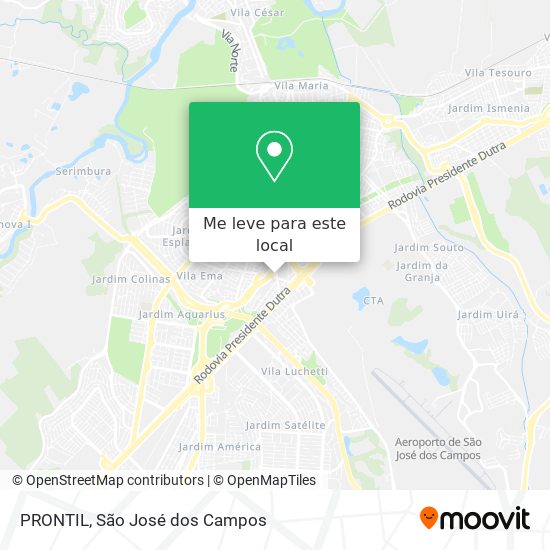 PRONTIL mapa