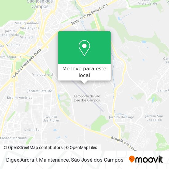 Digex Aircraft Maintenance mapa