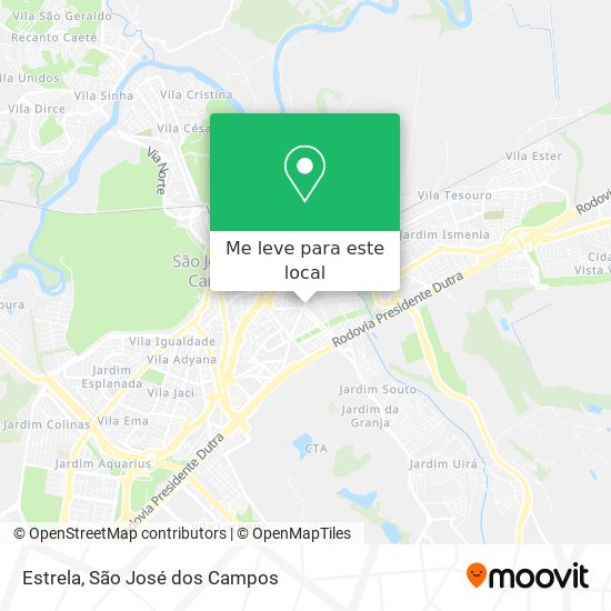 Estrela mapa