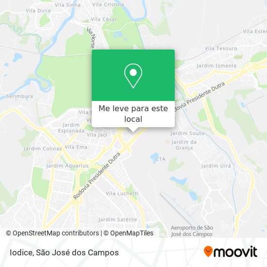Iodice mapa