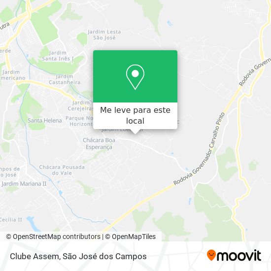 Clube Assem mapa