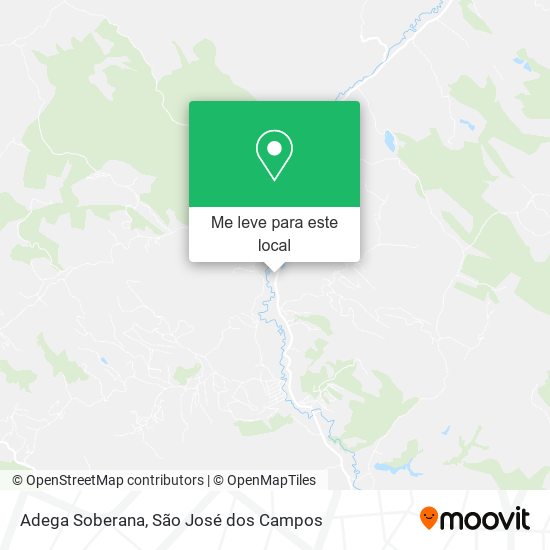 Adega Soberana mapa