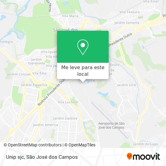 Unip sjc mapa