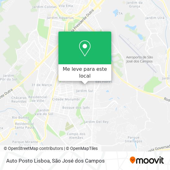 Auto Posto Lisboa mapa