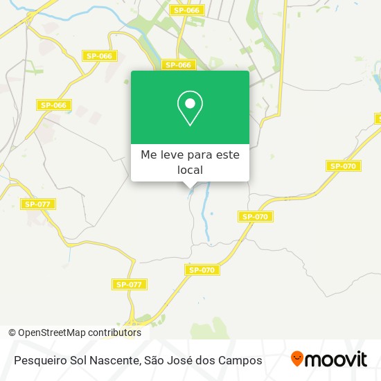 Pesqueiro Sol Nascente mapa