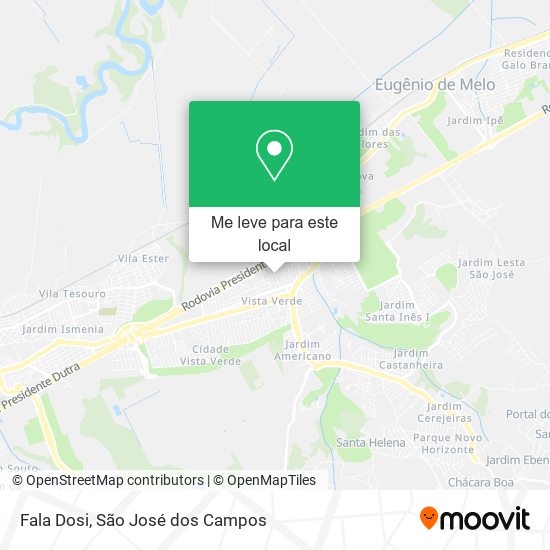 Fala Dosi mapa