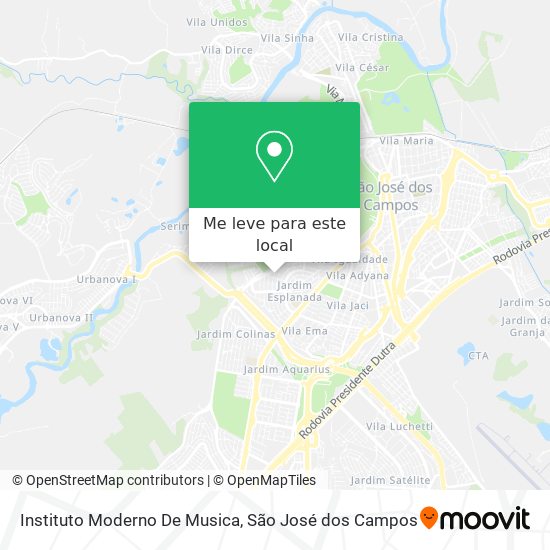 Instituto Moderno De Musica mapa