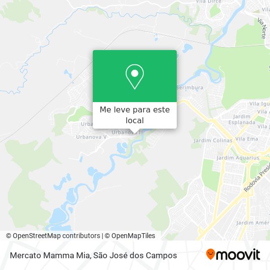 Mercato Mamma Mia mapa