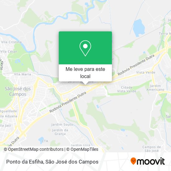 Ponto da Esfiha mapa