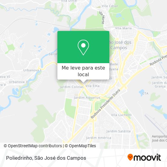 Poliedrinho mapa