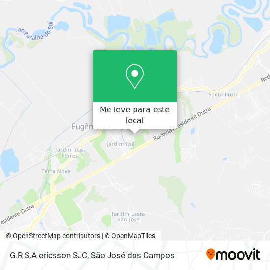 G.R  S.A ericsson SJC mapa