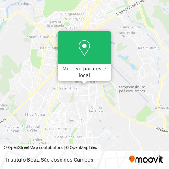 Instituto Boaz mapa