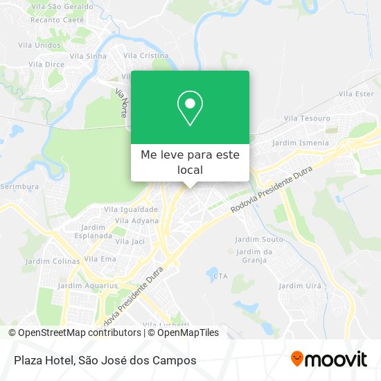 Plaza Hotel mapa