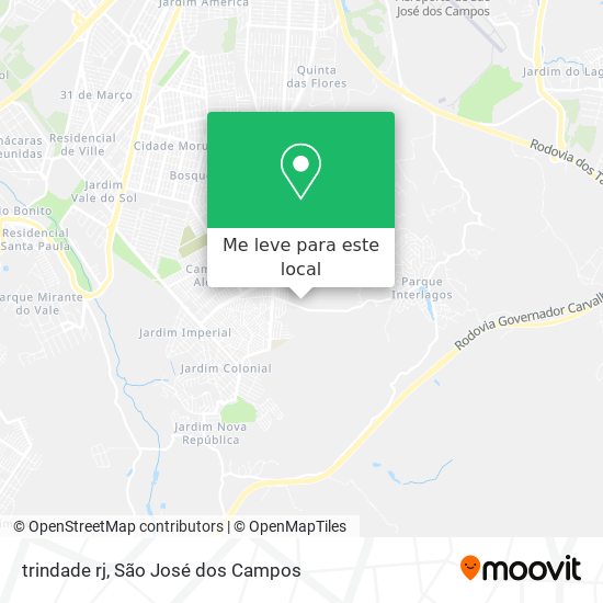 trindade rj mapa
