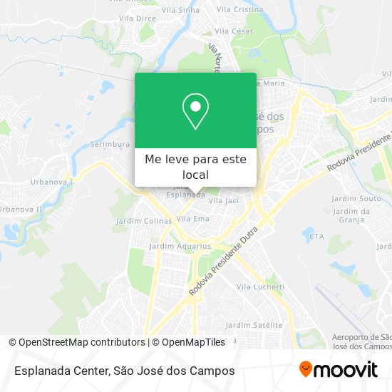 Esplanada Center mapa
