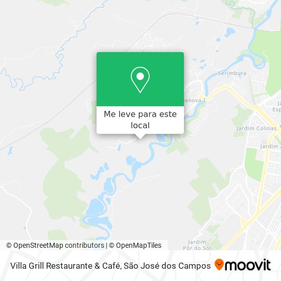 Villa Grill Restaurante & Café mapa