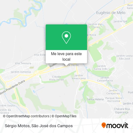 Sérgio Motos mapa