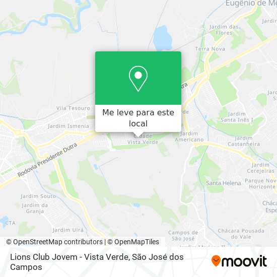 Lions Club Jovem - Vista Verde mapa