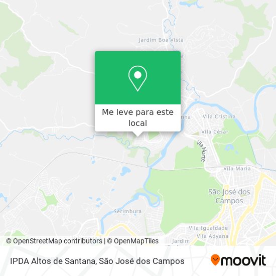 IPDA Altos de Santana mapa