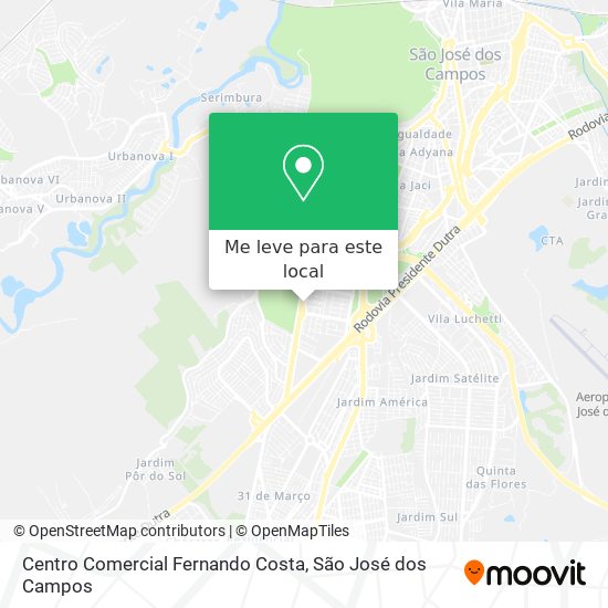 Centro Comercial Fernando Costa mapa
