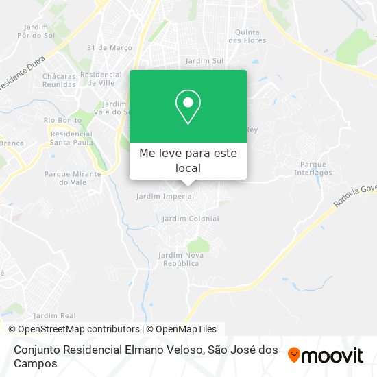 Conjunto Residencial Elmano Veloso mapa