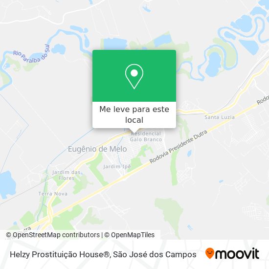 Helzy Prostituição House® mapa