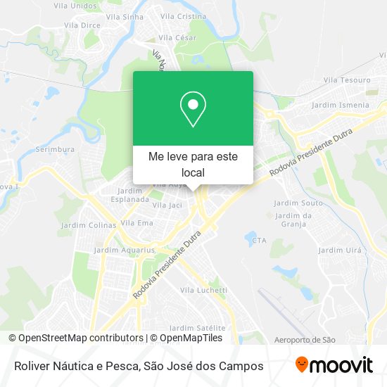 Roliver Náutica e Pesca mapa