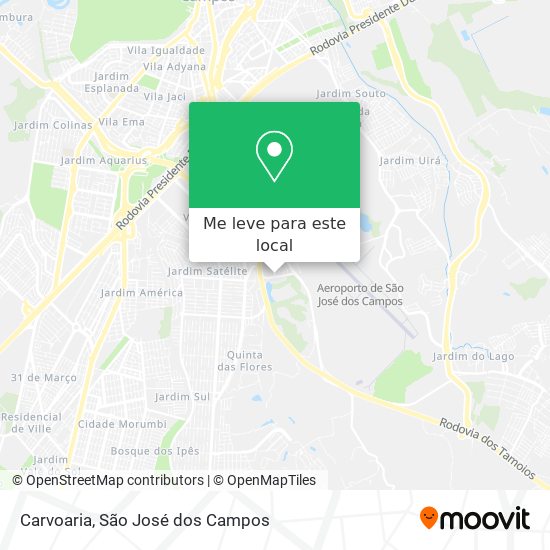 Carvoaria mapa