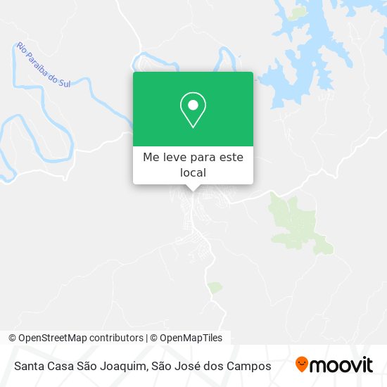 Santa Casa São Joaquim mapa