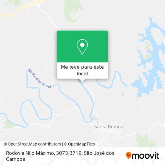 Rodovia Nilo Máximo, 3073-3719 mapa