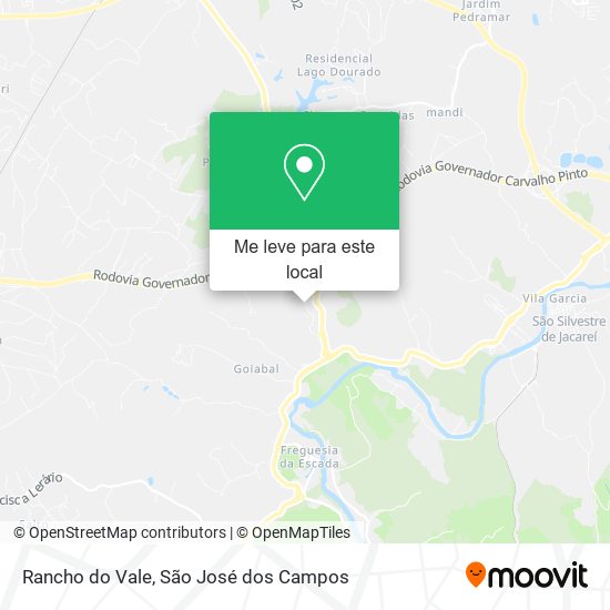 Rancho do Vale mapa