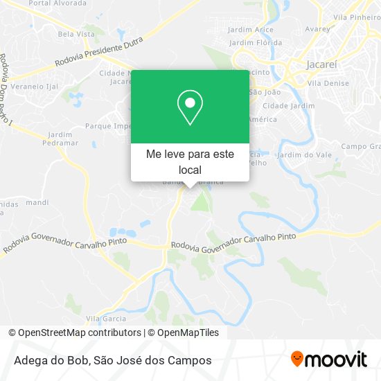 Adega do Bob mapa