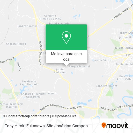 Tony Hiroki Fukasawa mapa