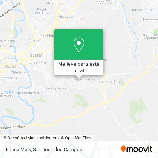 Educa Mais mapa