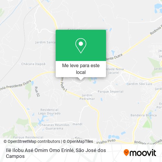 Ilê Ilobu Asé Omim Omo Erinlé mapa